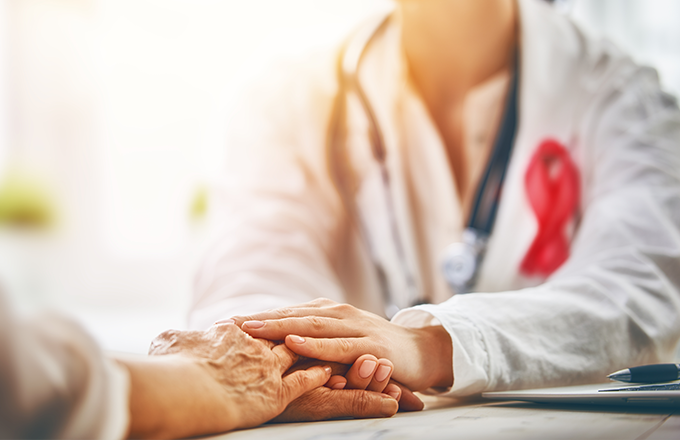 Compassionate doctor