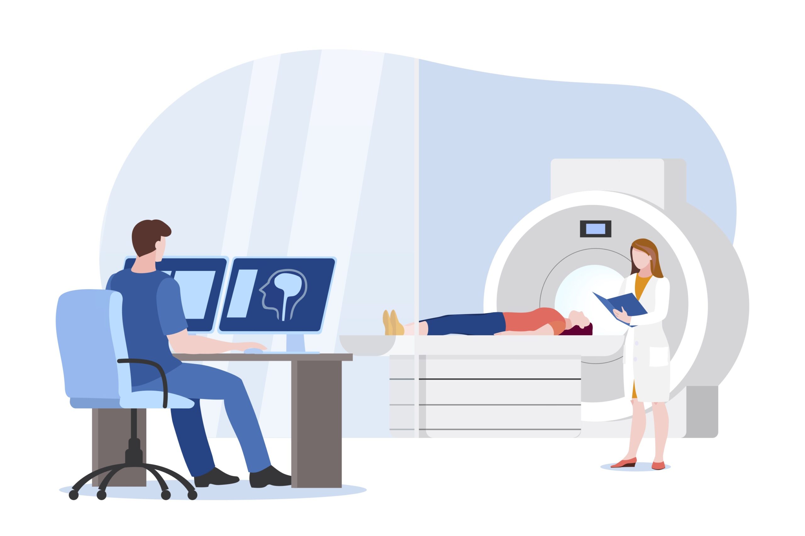 getting a full-body CT scan